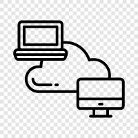 Cloud Computing, Cloud Storage, Cloud Services, Cloud Platform symbol