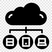 Cloud Computing, Cloud Storage, Cloud Services, Cloud Provider icon svg