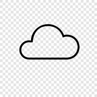 Cloud Computing, Cloud Storage, Cloud Services, Cloud Platforms symbol