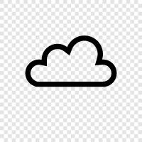 Cloud Computing, Cloud Storage, Cloud Services, Cloud Platform symbol