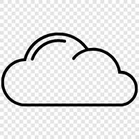 Cloud computing, Cloud storage, Cloud services, Cloud infrastructure icon svg