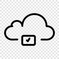 Cloud Computing, Cloud Storage, Cloud Computing Services, Cloud Infrastructure icon svg