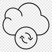 Cloud Computing, Cloud Storage, Cloud Computing Services, Cloud Hosting icon svg