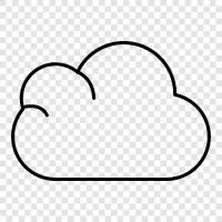 cloud computing, cloud storage, cloud services, cloud security icon svg