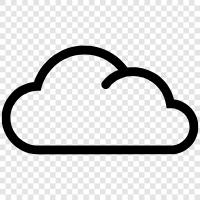 Cloud Computing, Cloud Storage, Cloud Services, Cloud Platforms icon svg