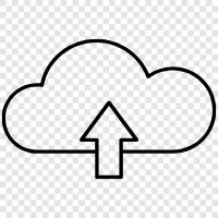 cloud computing, cloud storage, cloud services, cloud computing services icon svg