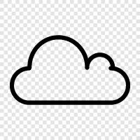 cloud computing, cloud storage, cloud backup, cloud security icon svg