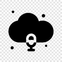 cloud computing, cloud storage, cloud services, cloud infrastructure icon svg