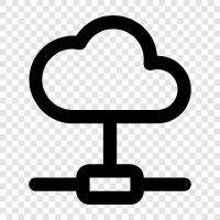 Cloud Computing Services, Cloud Storage, Cloud Services, Cloud Computing Platforms icon svg