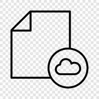 Cloud Computing, Cloud Storage, Cloud Services, Cloud Platform icon svg