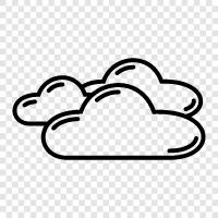 cloud computing, cloud storage, cloud computing services, cloud security icon svg