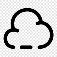 Cloud Computing, Cloud Storage, Cloud Application, Cloud Services icon svg