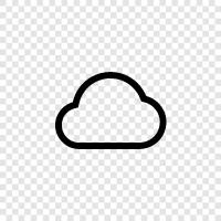 cloud computing, cloud storage, cloud computing services, public cloud icon svg