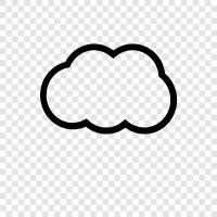 cloud computing, cloud storage, cloud based, public cloud icon svg