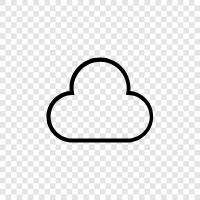 cloud computing, cloud storage, cloud services, cloud software icon svg
