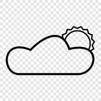 cloud computing, public cloud, private cloud, SaaS icon svg