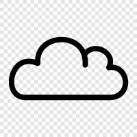 cloud computing, cloud storage, cloud hosting, cloud computing services icon svg