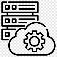 Cloud Computing, Cloud Services, Cloud Storage, Cloud Applications icon svg