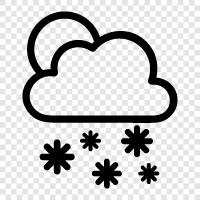 Tag der Wolke, Tag der weißen Wolke, Tag der leichten Wolke, Tag der Schneewolke symbol