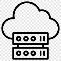 cloud, remote access, cloud computing, remote access software icon svg