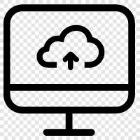 cloud, storage, online storage, cloud storage providers icon svg