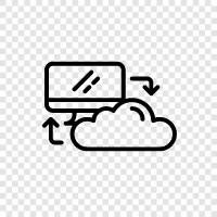 Cloud, Connection, Services, VPN icon svg