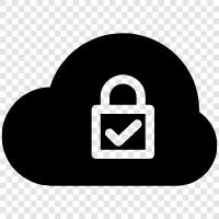 Cloud Security, Cloud Computing, Cloud Storage, Cloud Backup icon svg