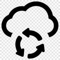 cloud services, cloud storage, cloud computing, cloud backup icon svg