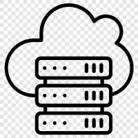 Cloud Services, Cloud Computing Services, Cloud Computing Infrastructure, Cloud Hosting icon svg