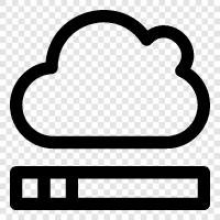 cloud services, cloud storage, cloud computing services, cloud security icon svg