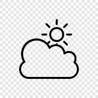 Cloud Solar, Cloud Computing, Cloud Storage, Cloud Services icon svg