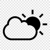 Cloud Solar, Cloud Solar Farm, Cloud Services, Cloud Computing icon svg