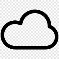 cloud storage, cloud computing, cloud storage providers, cloud services icon svg