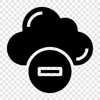 cloud storage, cloud computing, cloud storage provider, cloud storage applications icon svg