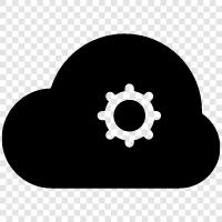 Cloud Storage, Cloud Backup, Cloud Sync, Cloud Messaging icon svg