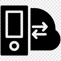 Cloud Storage, Cloud Backup, Cloud Syncing, Back Up icon svg