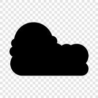 cloud storage, Cloud Computing, Internet of Things, data storage icon svg