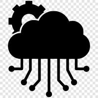 Cloud Storage, Cloud Computing Services, Cloud Computing Platform, Cloud Services icon svg