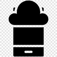 cloud storage, cloud computing, cloud hosting, cloud software icon svg