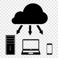 Cloud Storage, Cloud Computing Services, Cloud Computing Platforms, Cloud Computing Technology icon svg