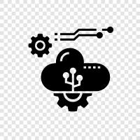 cloud storage, cloud computing, cloud hosting, cloud backup icon svg