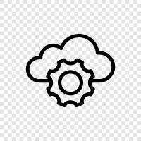 Cloud Storage, Cloud Backup, Cloud Computing, Cloud Services icon svg