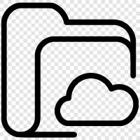 cloud storage, cloud backup, cloud storage provider, cloud backup provider icon svg