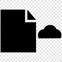 cloud storage, storage, online storage, cloud storage for business icon svg