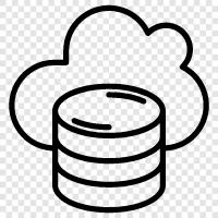 Cloud Storage, Cloud Computing Services, Cloud Computing Platforms, Cloud Storage Services icon svg