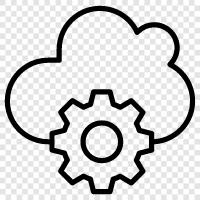 Cloud Storage, Cloud Services, Cloud Computing Platforms, Cloud Computing Services icon svg