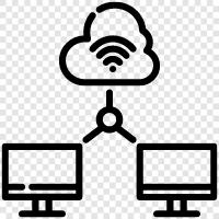 Cloud Storage, Cloud Services, Cloud Computing, Cloud Servers icon svg