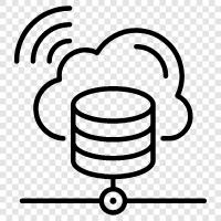 Cloud Storage, Cloud Computing Services, Cloud Computing Plattformen, Cloud Computing symbol