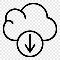 Cloud Storage, Cloud Computing, Cloud Services, Cloud Computing Platforms icon svg