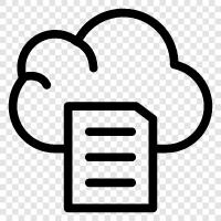 cloud storage, cloud computing, cloud infrastructure, cloud computing services icon svg